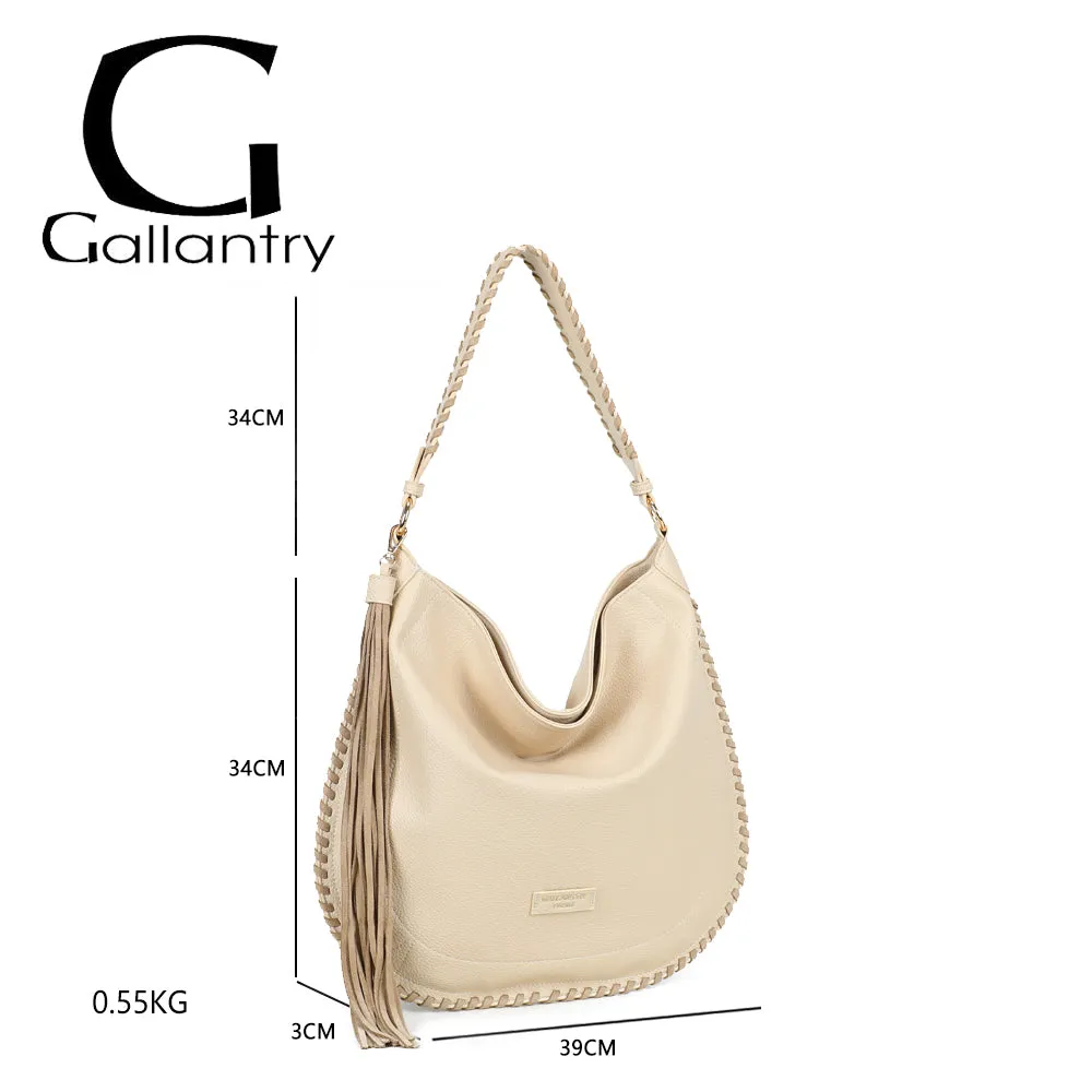 Gallantry Paris Céleste sac à main tressé noir