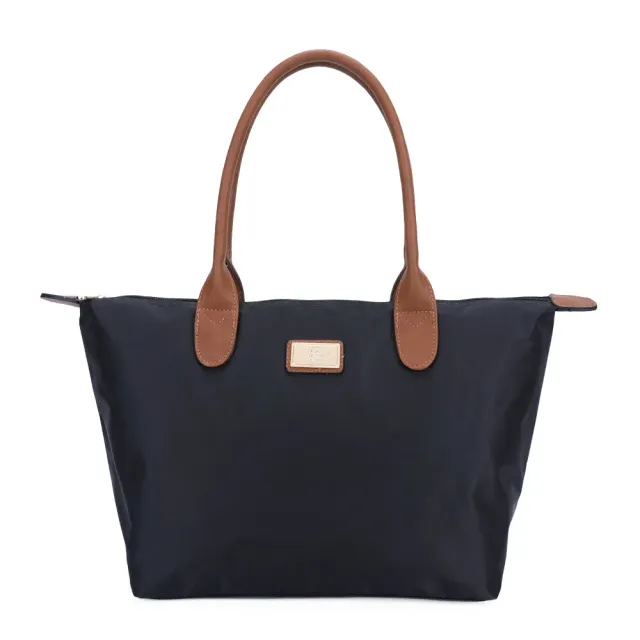 Gallantry La Balade Medium Noir cabas nylon zippé