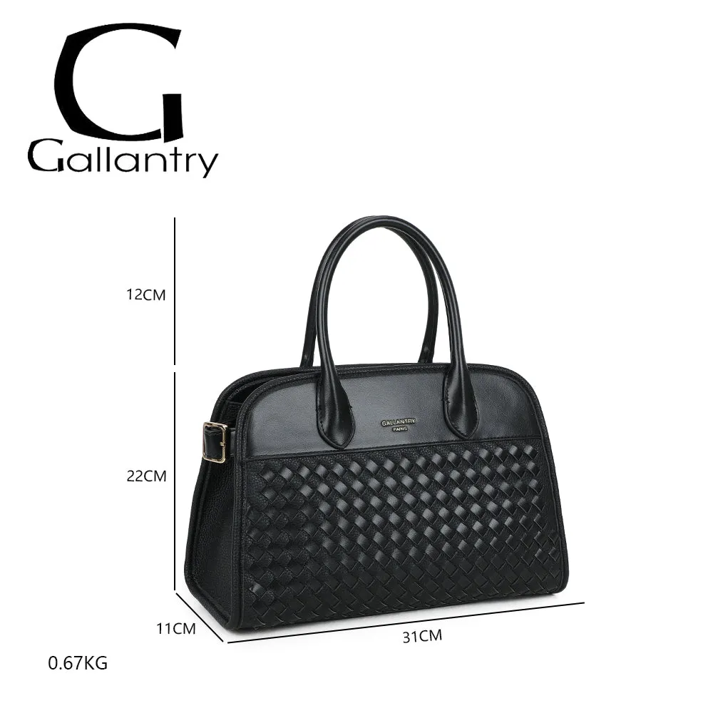 Gallantry Paris Juliette sac à main tressé zip