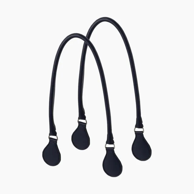 O bag anse longue tubulaire bleu marine