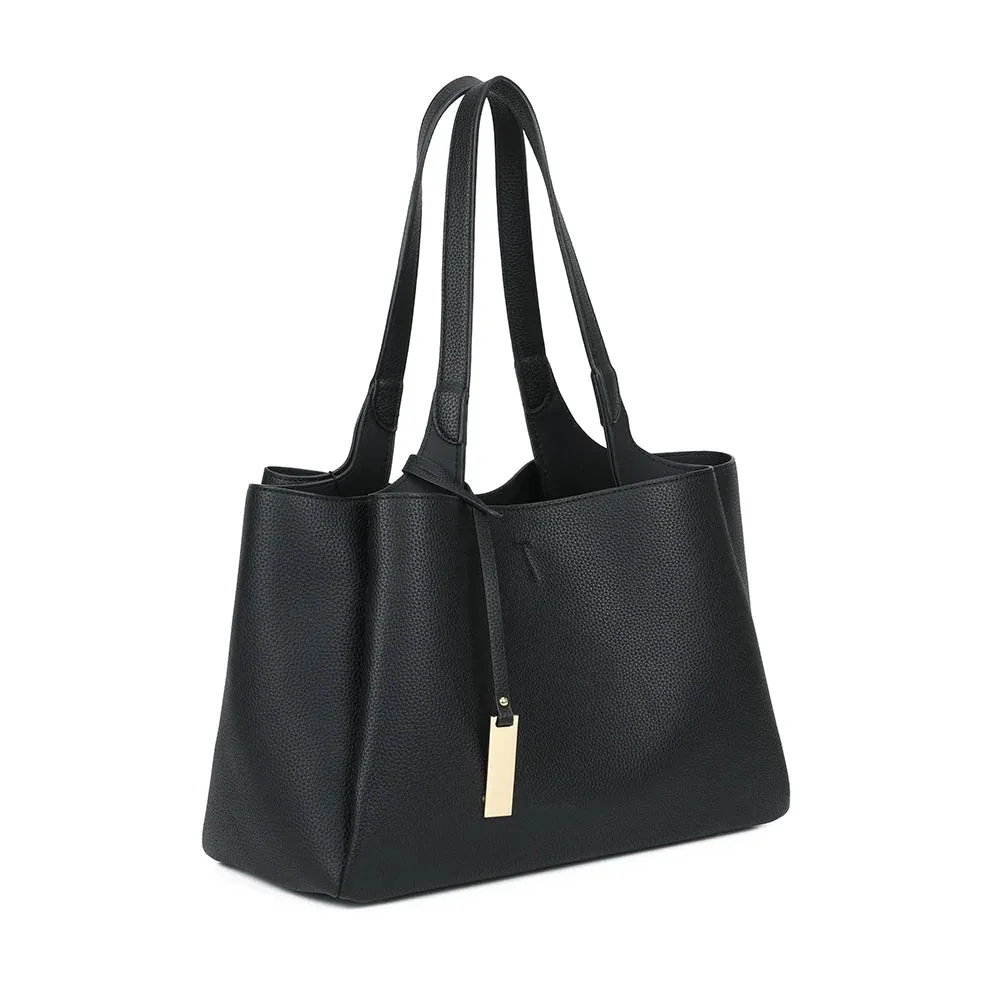 Gallantry Paris Noham Sac Cabas Taupe Foncé Tablette