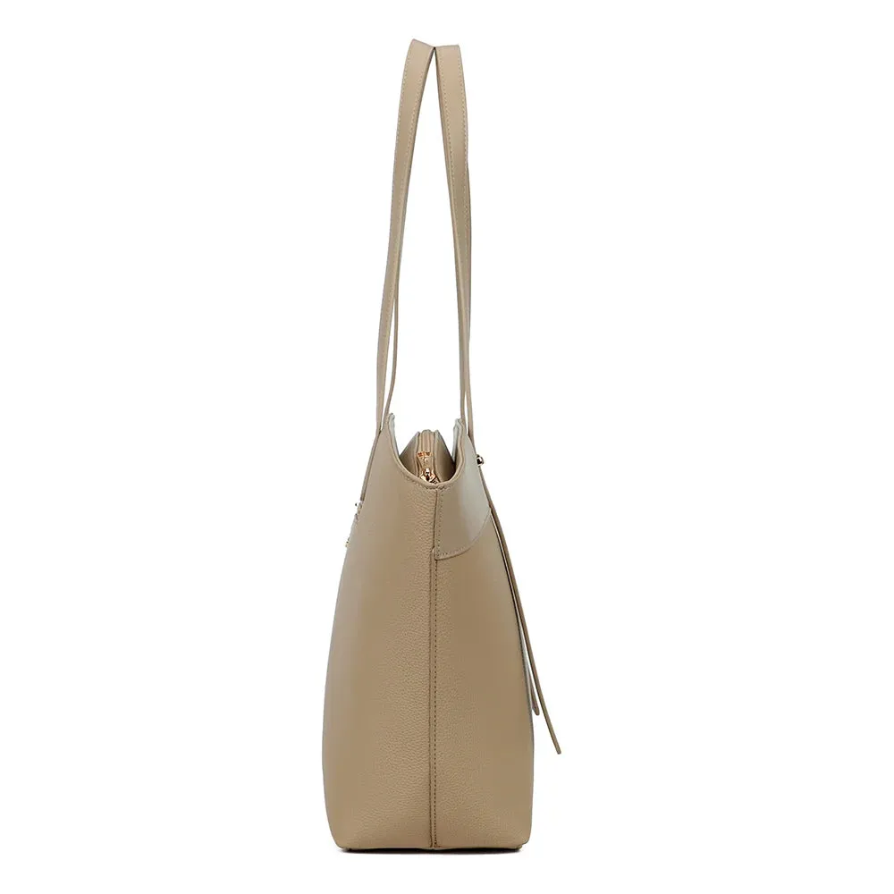 Gallantry La Valeska cabas bordeaux zip 29cm vegan