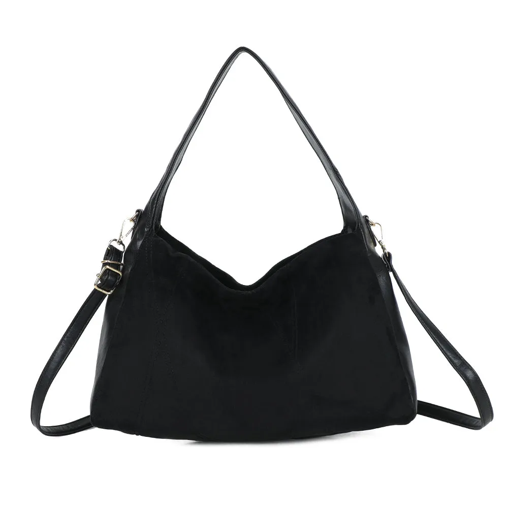 Gallantry Milano sac à main marron suédée hobo