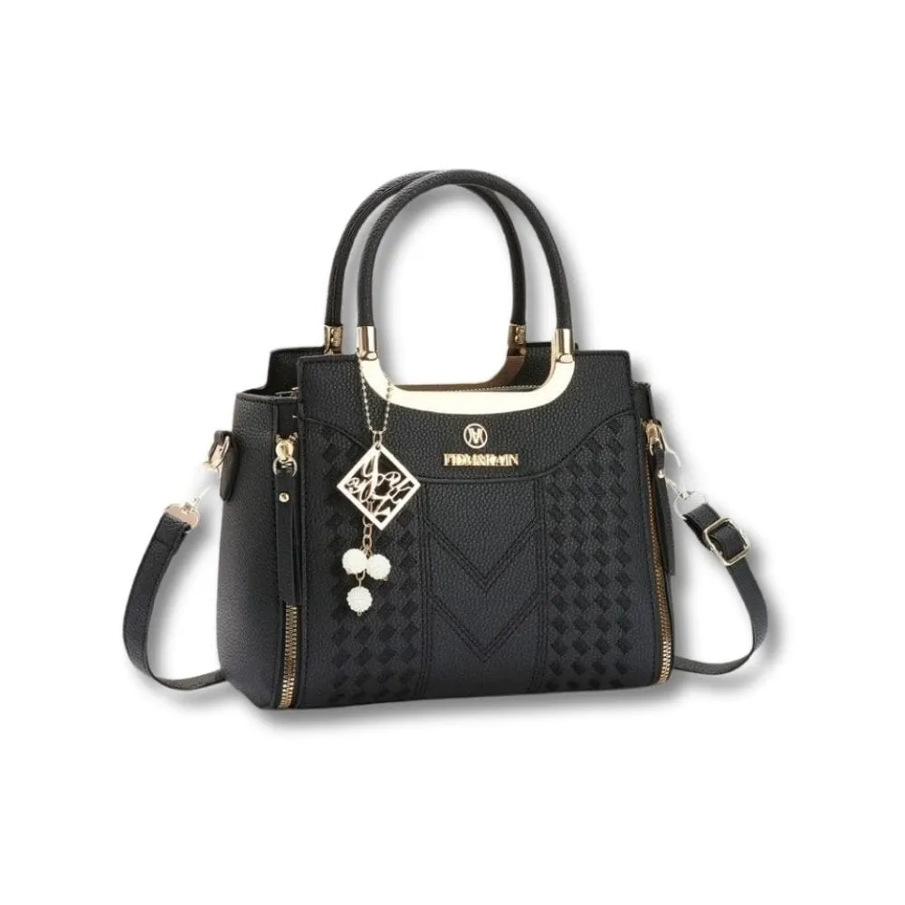 Maison Sacoches Harmonie petit sac à main rose chic