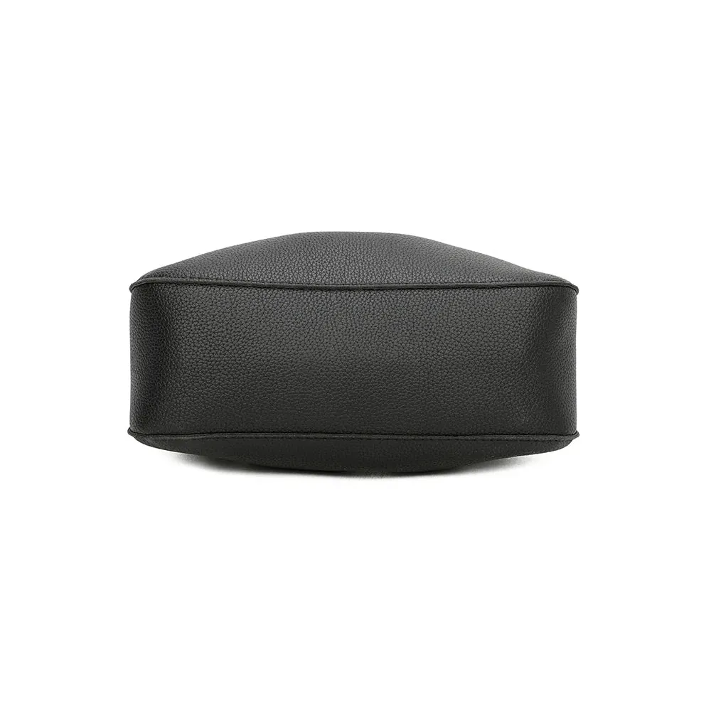 Gallantry Solène sac à main noir anses rondes