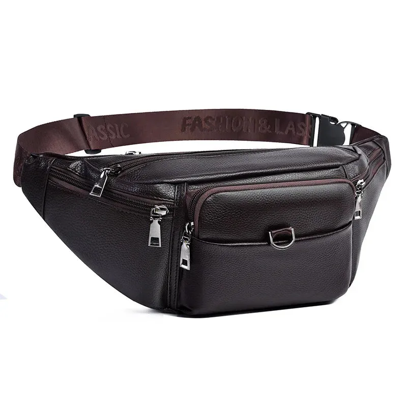 Mon Sacoche Multifonction Élégant sac banane noir