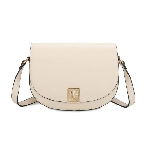 Gallantry La Raffinée sac bandoulière Or demi-lune