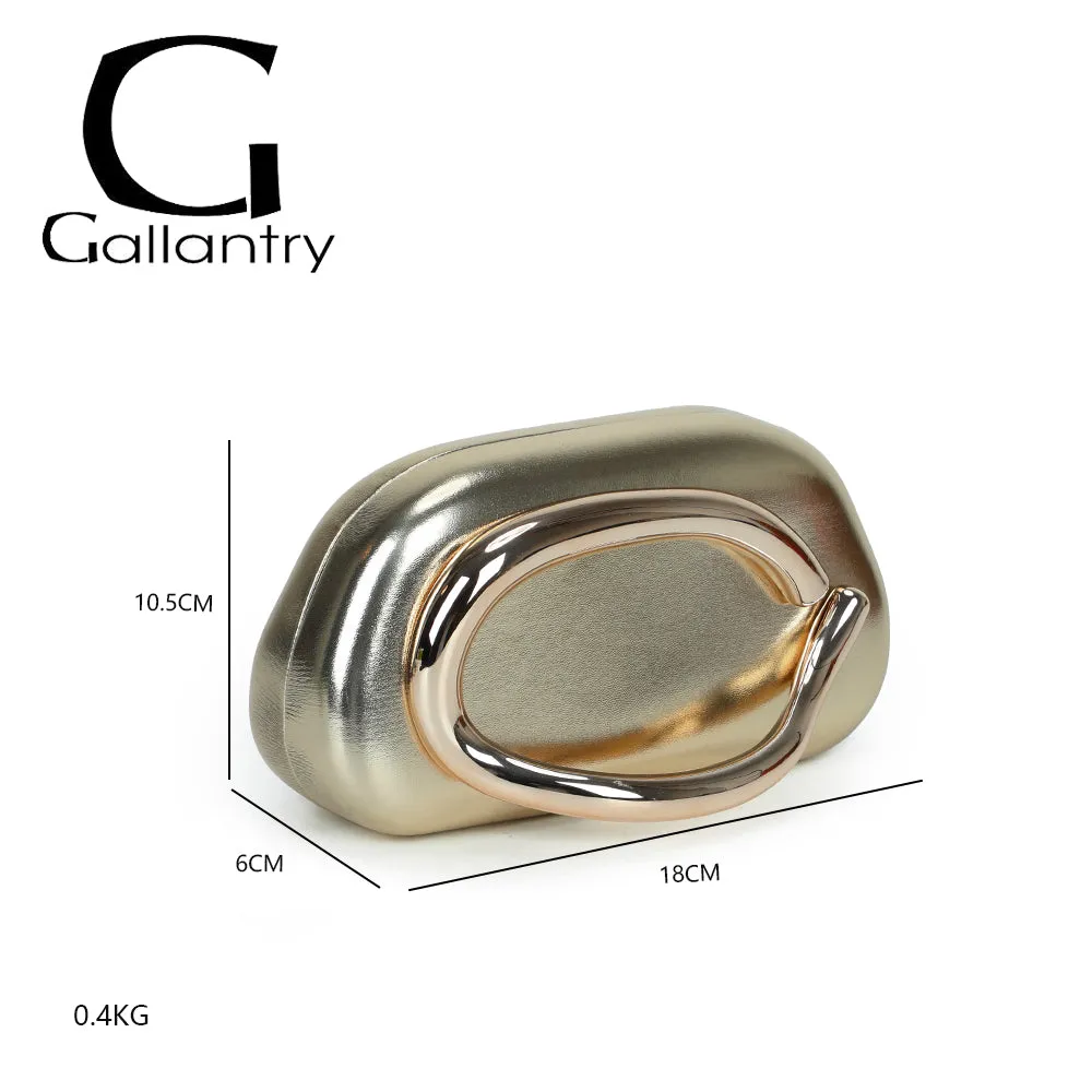 Gallantry Glam Ring pochette soirée noir chaîne