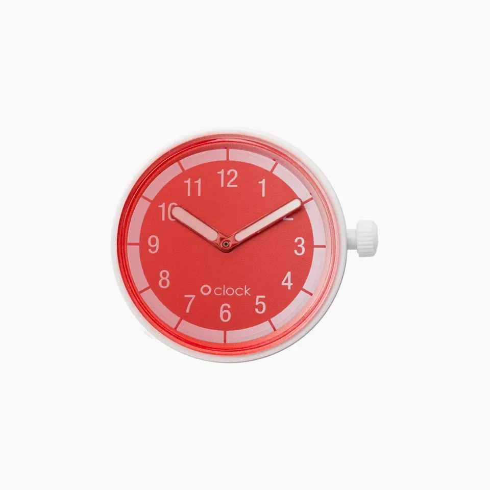O bag O Clock Faded Glass mécanisme Coral