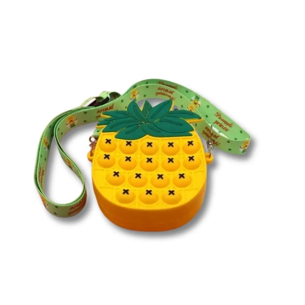 Maison Sacoches Nouna petit sac pop it dragon silicone