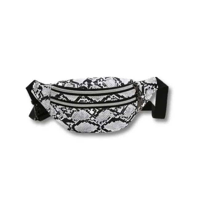 Maison Sacoches Serpy banane femme rouge python