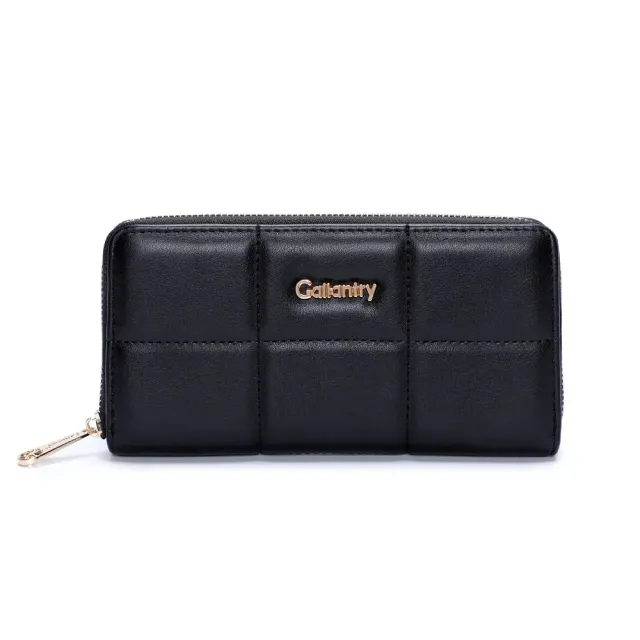 Gallantry Petite Muse portefeuille marron matelassé