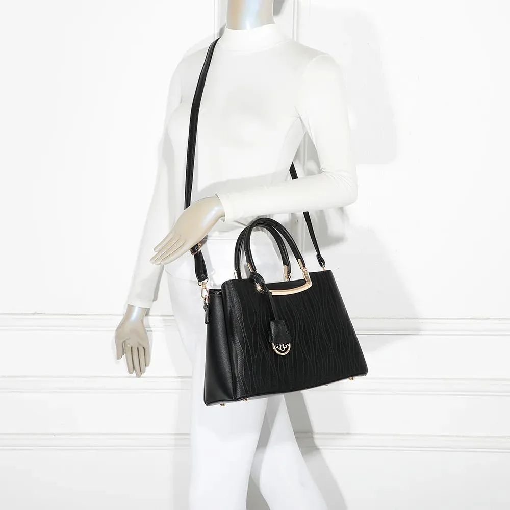 Gallantry Paris Noréline sac à main ondulé 30 cm