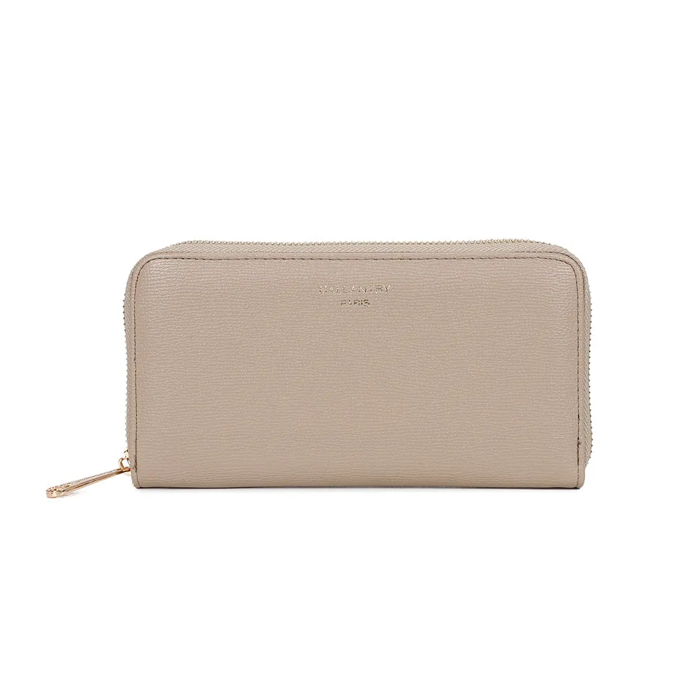 Gallantry Paris Celia Zip portefeuille rose zippé