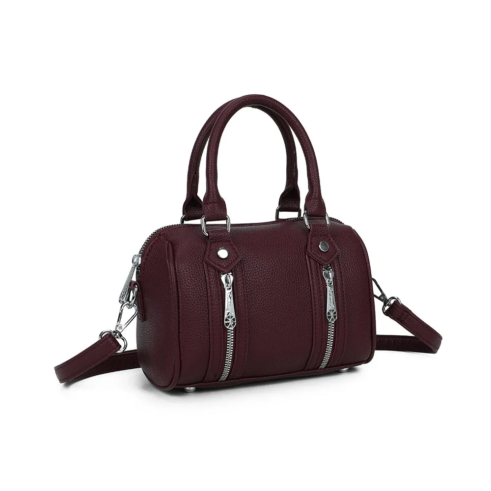 Gallantry Paris Le Orsini petit sac bordeaux grainé