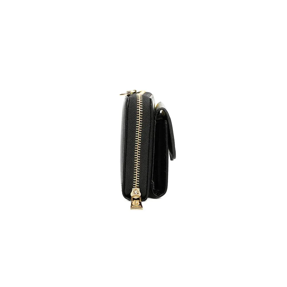 Gallantry Miniature sac bandoulière noir portefeuille