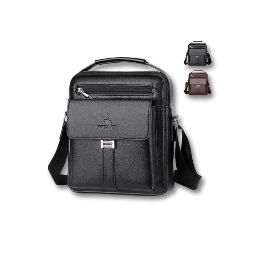 Maison Sacoches Orion sacoche homme cuir marron