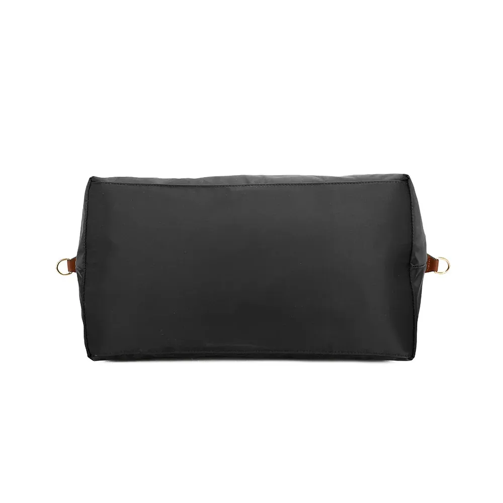 Gallantry Paris La Balade XL cabas nylon noir 43cm