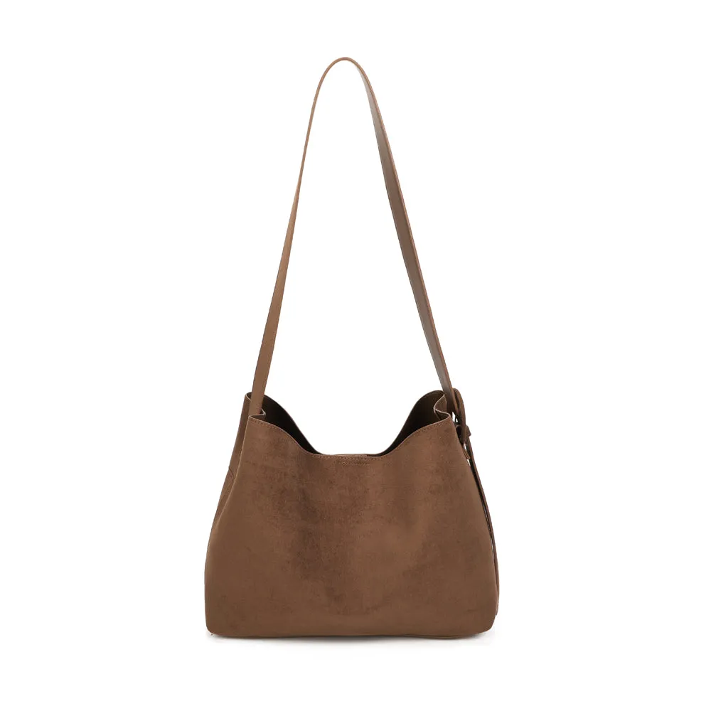 Gallantry Paris Vanys sac hobo suédine noir