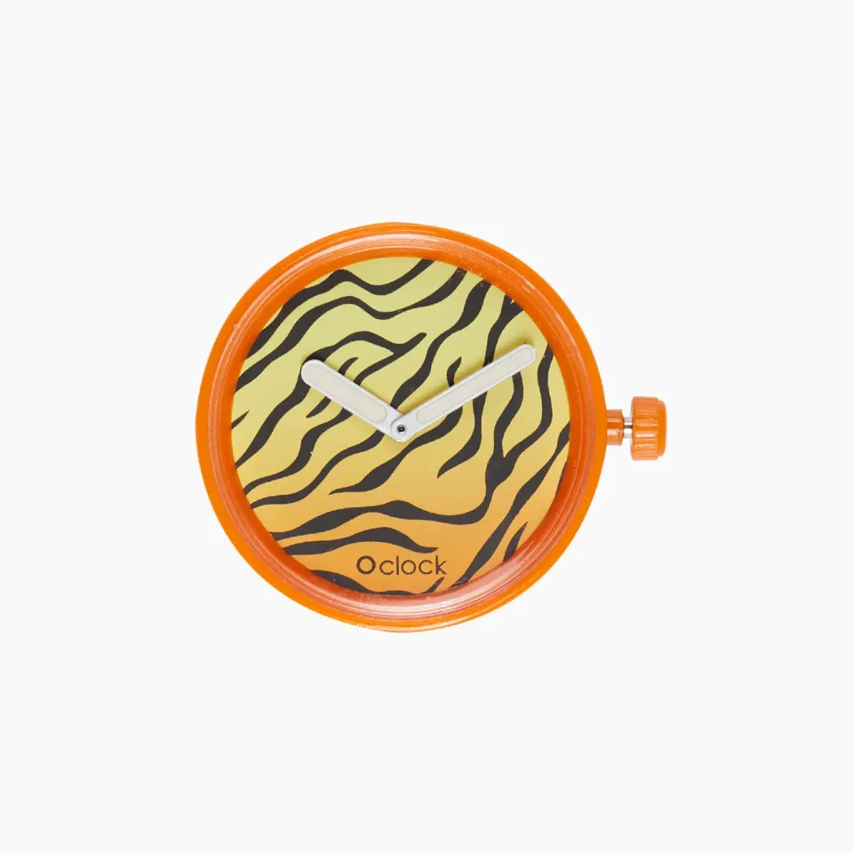 O Bag O Clock Chechemire Tigre Mécanisme Montre