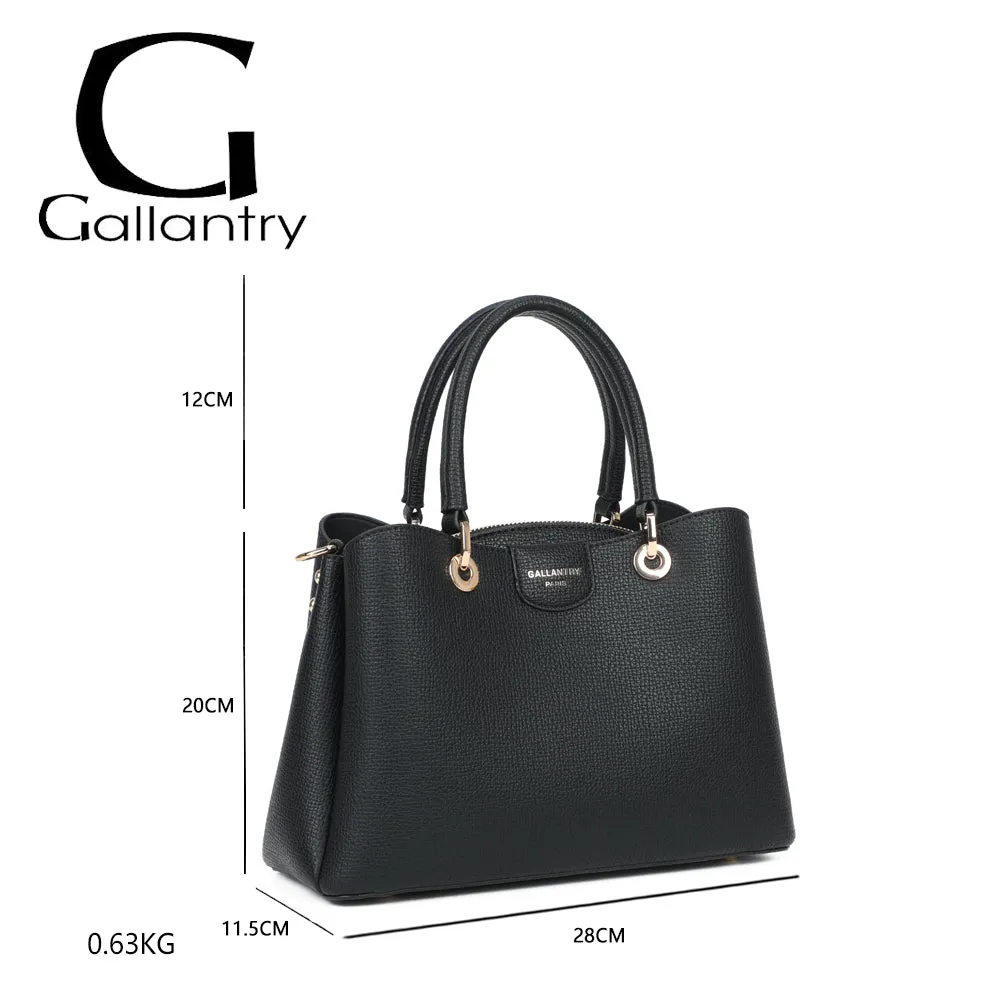 Gallantry Paris Le Galant sac à main taupe foncé bandoulière