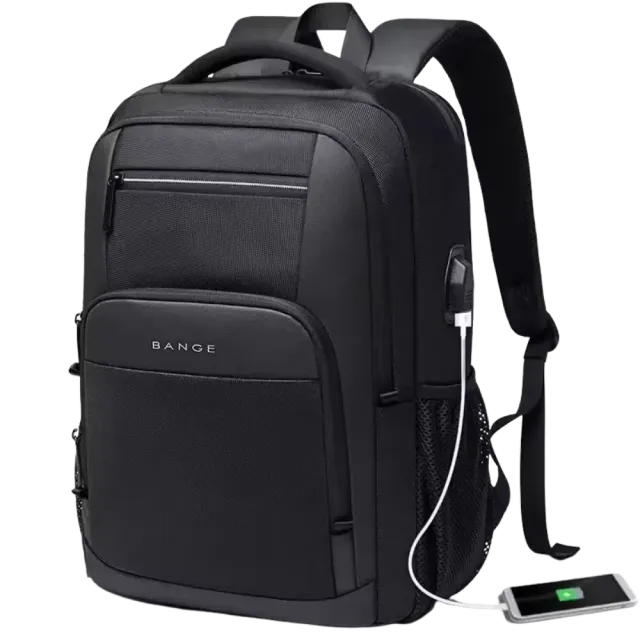 Mon Sacoche PC Portable sac à dos noir 15,6 pouces USB