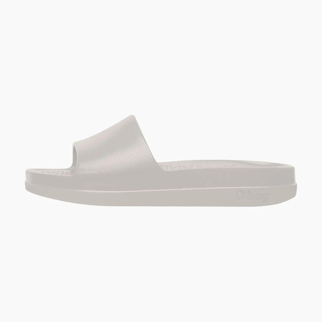 O bag O Slippers claquettes latte EVA souple
