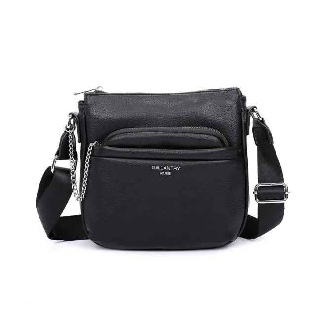 Gallantry Paris Alex sac bandoulière noir zippé