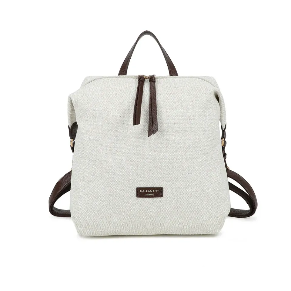 Gallantry Urbania sac à dos beige coffee 32 cm toile