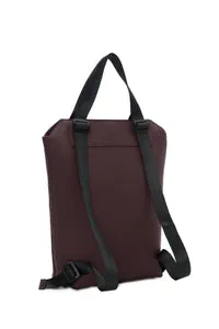 O bag Zermatt sac à dos convertible tissu bordeaux