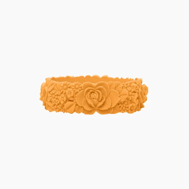 O bag O bracelet Flower Big silicone ginestra taille S