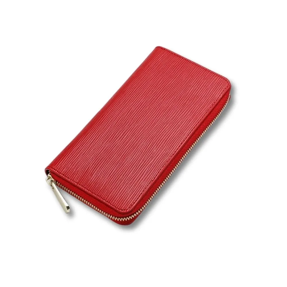 Maison Sacoches Alina portefeuille long femme zippé
