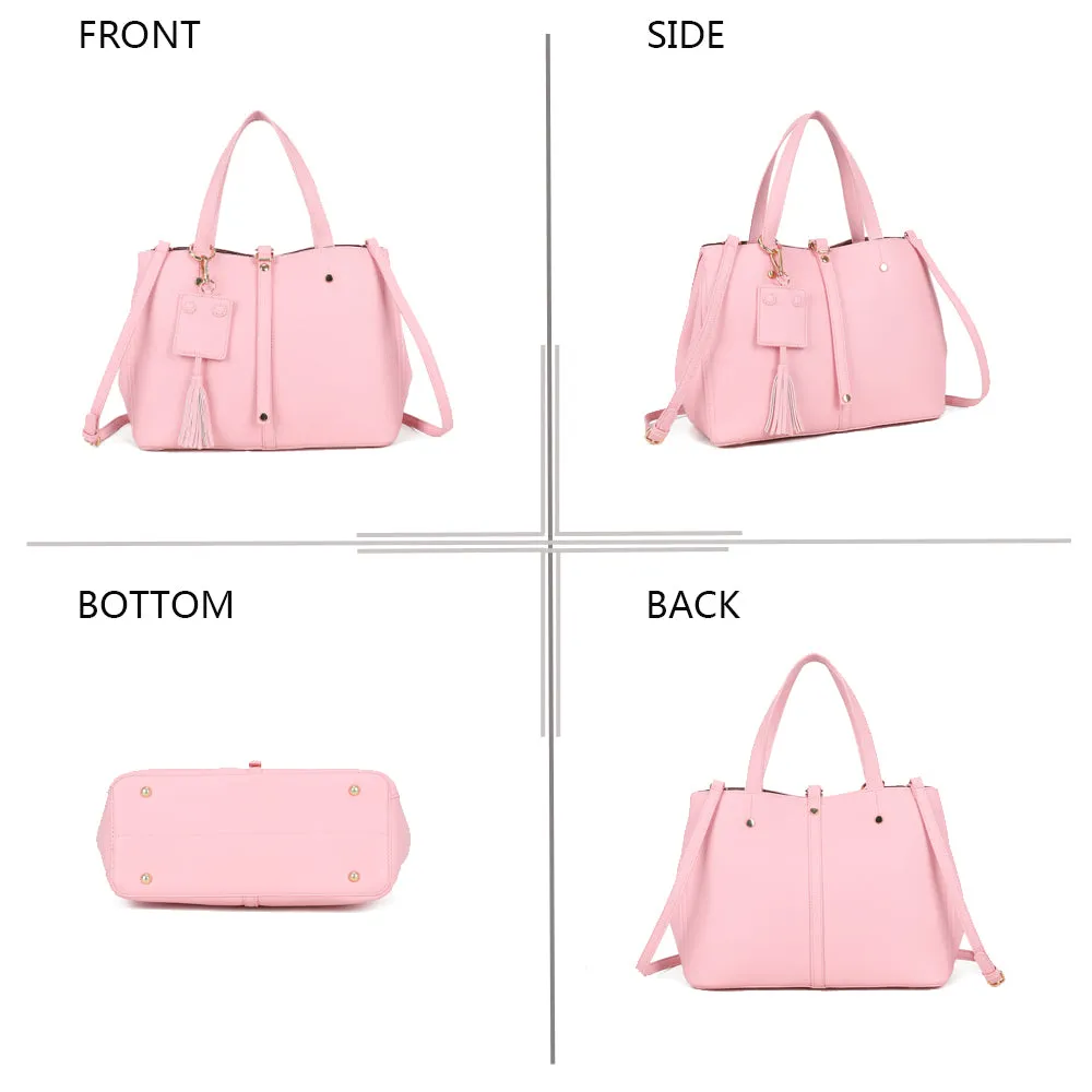 Gallantry Mirage sac à main Noir franges