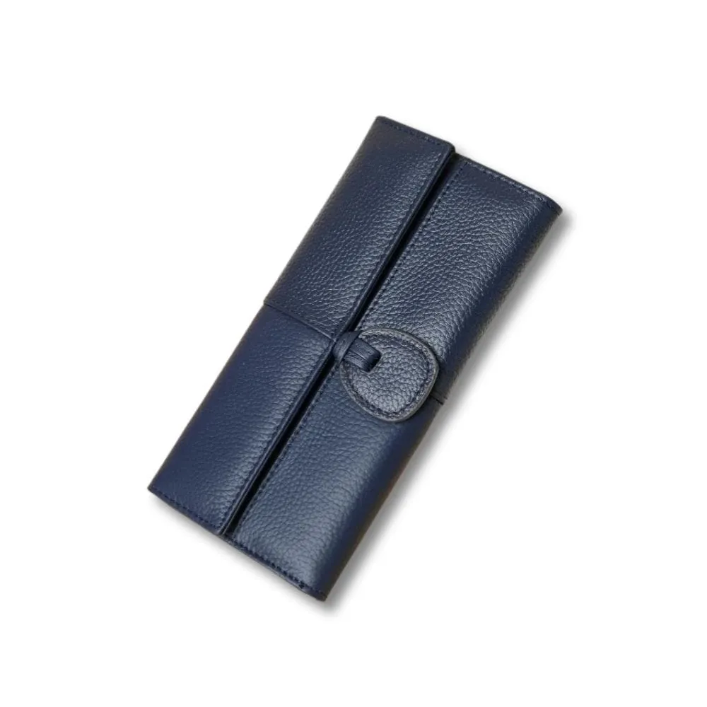 Maison Sacoches Eléora porte-monnaie femme cuir noir