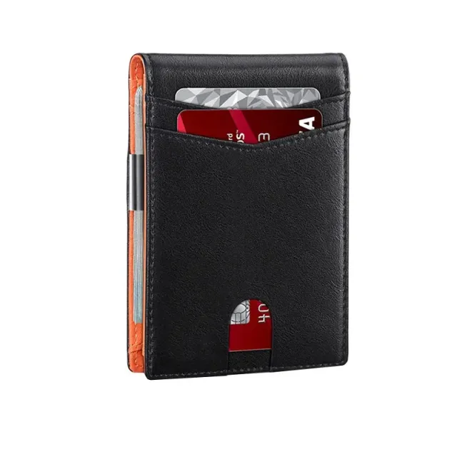 Mon Sacoche Classique porte-cartes anti RFID noir