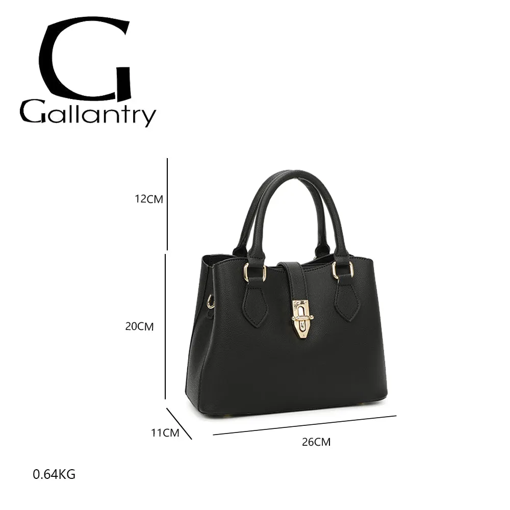 Gallantry Vérita sac à main Noir grainé