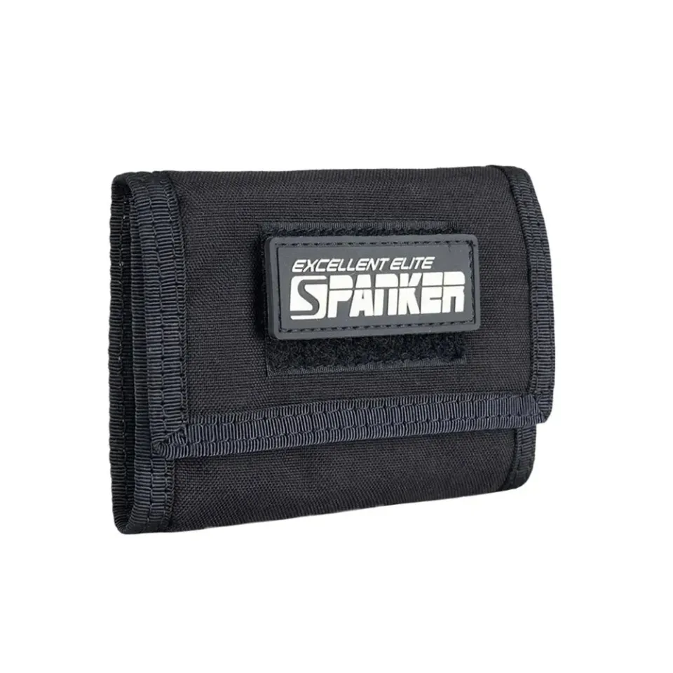 Mon Sacoche Trois Volets portefeuille homme tactique noir