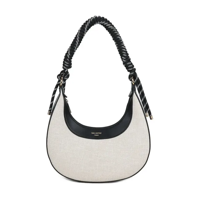 Gallantry Vena sac épaule Beige demi-lune