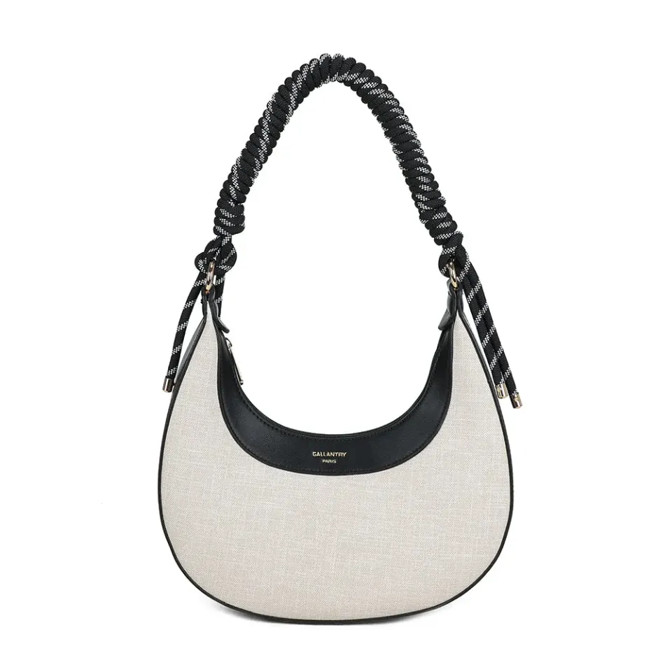 Gallantry Vena sac épaule Beige demi-lune