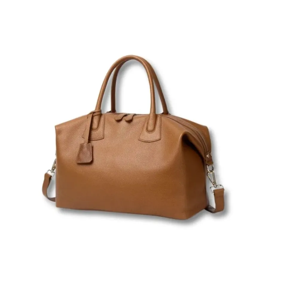 Maison Sacoches Élise sac cabas femme Noir cuir véritable
