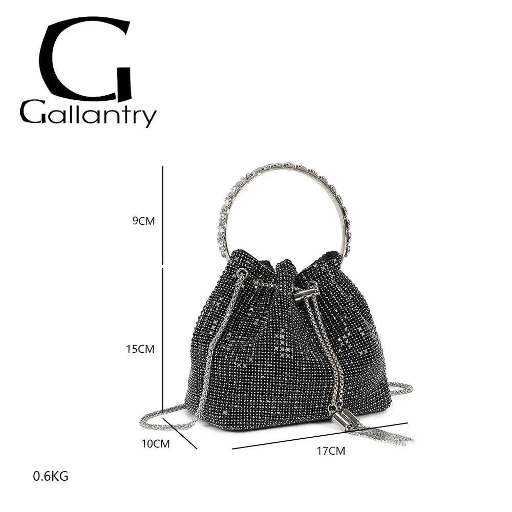 Gallantry Paris Wendy Sac Seau Strass Noir soirée