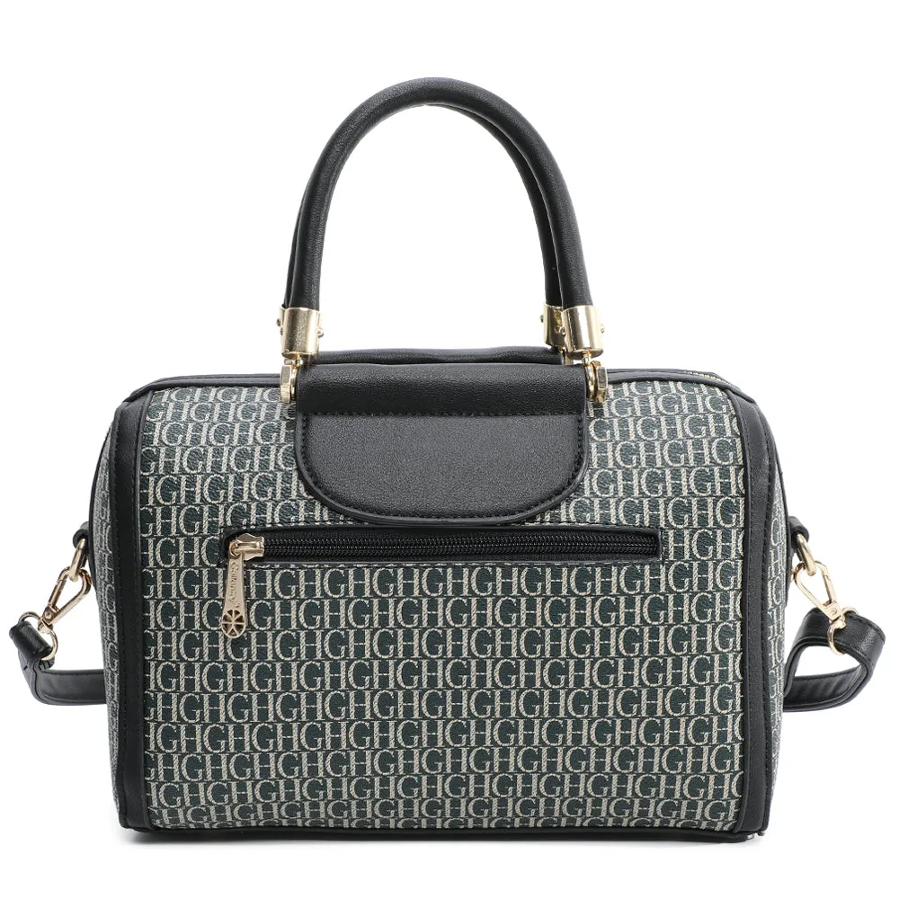 Gallantry Paris Arvello sac bowling noir monogramme
