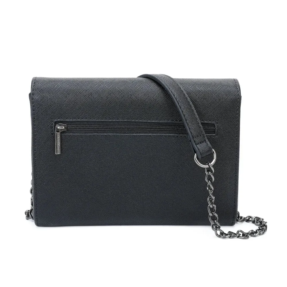 Gallantry Paris Lina Pochette Bandoulière Noir Chaîne
