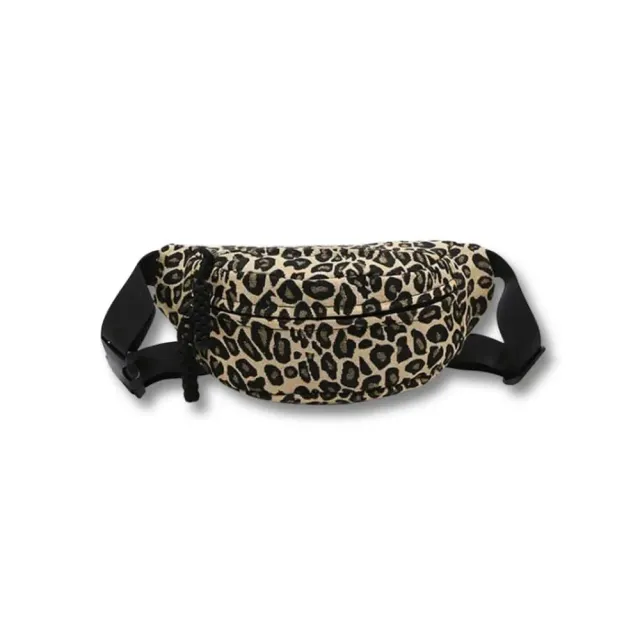 Maison Sacoches Savanna Sac Banane Femme Léopard