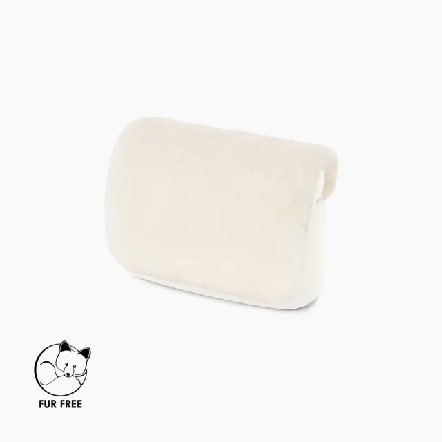O bag O Pocket rabat blanc effet lapin rex