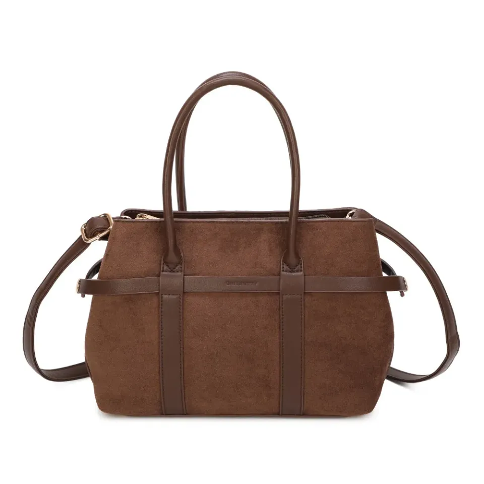 Gallantry Paris Maëva sac à main suédine zip