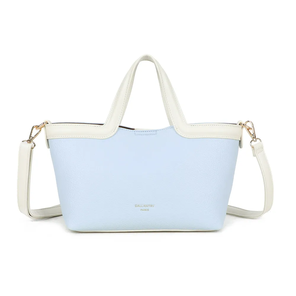 Gallantry Paris Horizon Duo sac à main noir bicolore