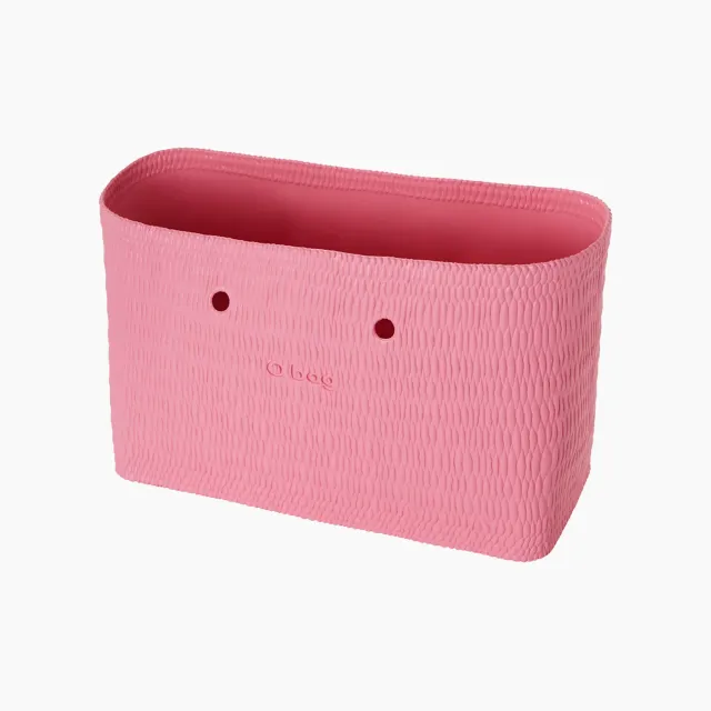 O bag Beach coque sac plastique rose