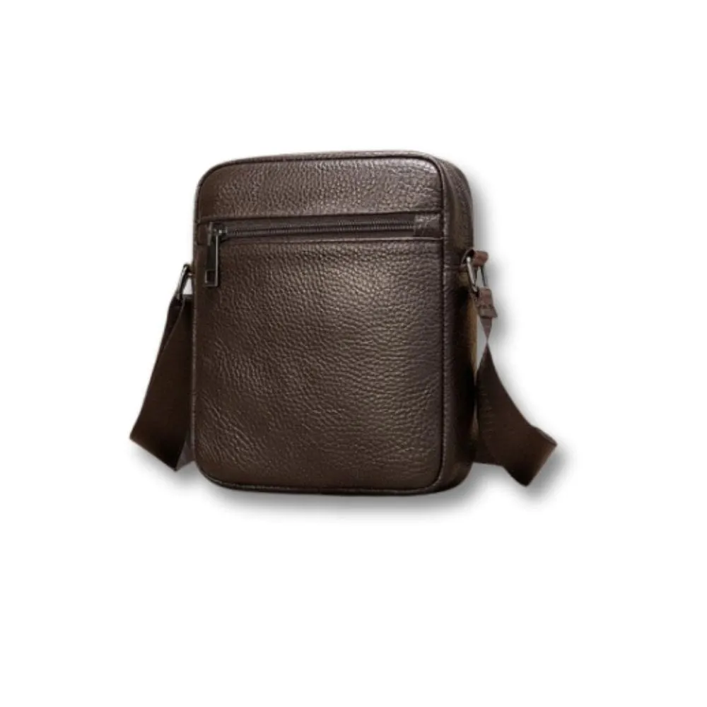 Maison Sacoches Ténor petite sacoche homme cuir grainé