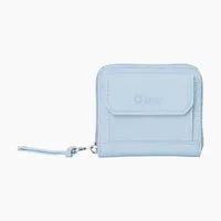 O bag Half Wally porte-monnaie zippé gris Georgia